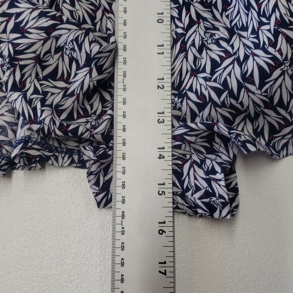 Lulu's Dondi Navy Blue and White Print Romper Women's Size Medium - Picture 9 of 14